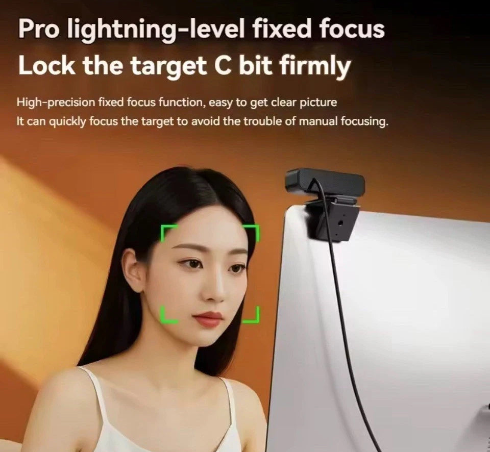 Xiaomi 4K-Webcam, tragbare 1080P-Webcam mit Mikrofon, leichter