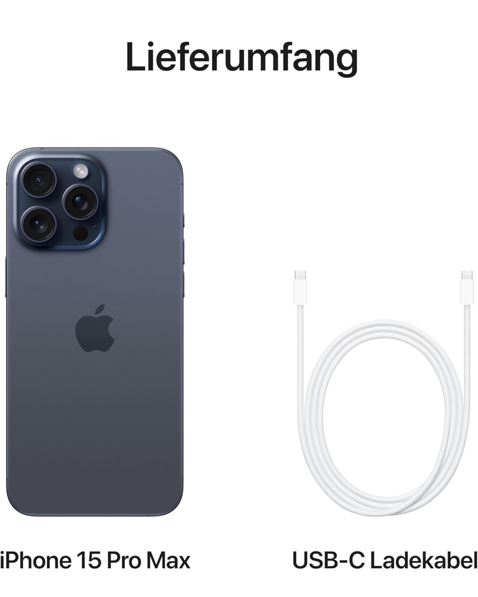 Apple iPhone 15 Pro Max 256GB titan natur Smartphone new-original