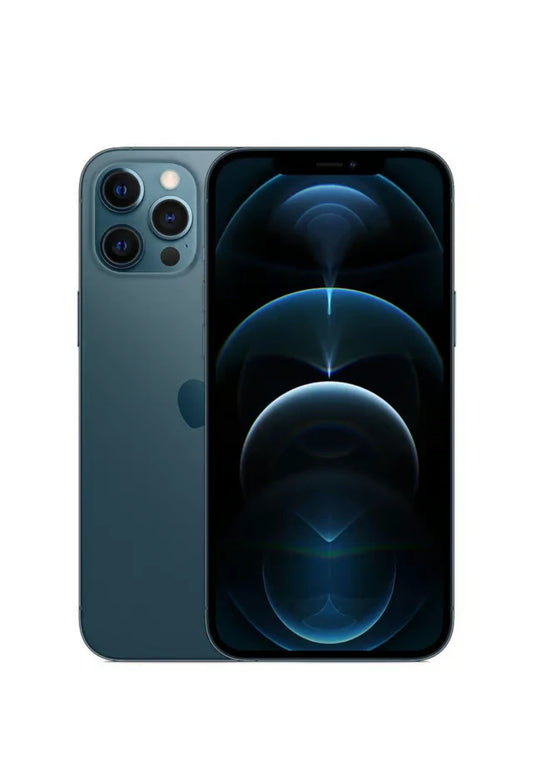 Apple iPhone 12 Pro Max 256GB Blau - Sehr Gut New Battery - Orginal